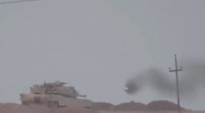 (영상) 세계 최강 美탱크, 미사일 ‘한 방’에 폭파