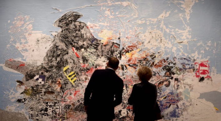 Hockney, de Kooning highlight NY contemporary art auction