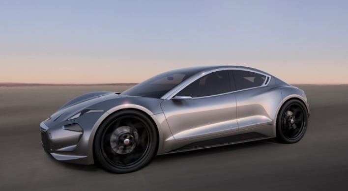 Legendary automobile designer Fisker unveils EMotion