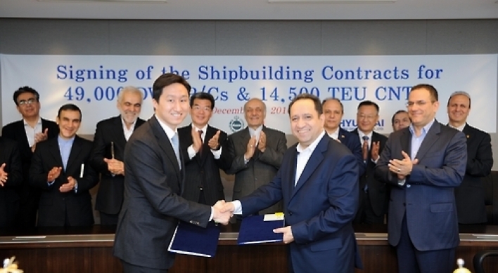 Hyundai Heavy inks $700 million deal with Iranian firm