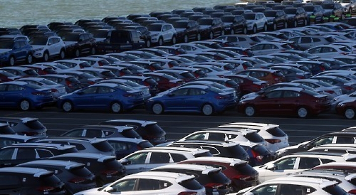 Korea’s auto exports set to shrink for 2nd year