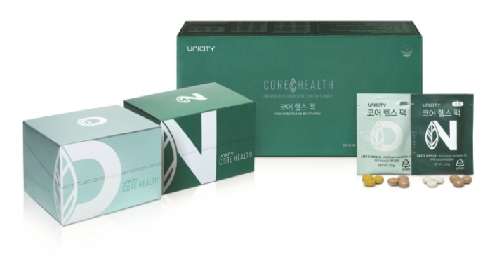 Unicity Korea launches new multivitamin ‘Core Health Pack’