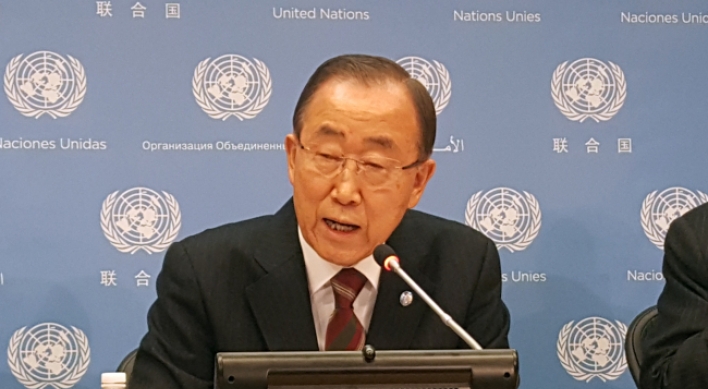 Former UN chief Ban seen as distancing himself from Park