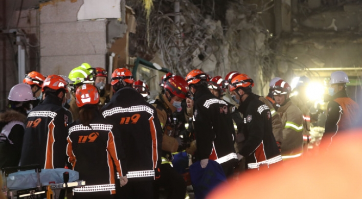 2 dead after motel under construction collapses in Seoul