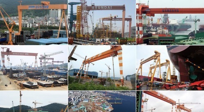 Korea's top 3 shipbuilders to cut over 4,000 jobs this year