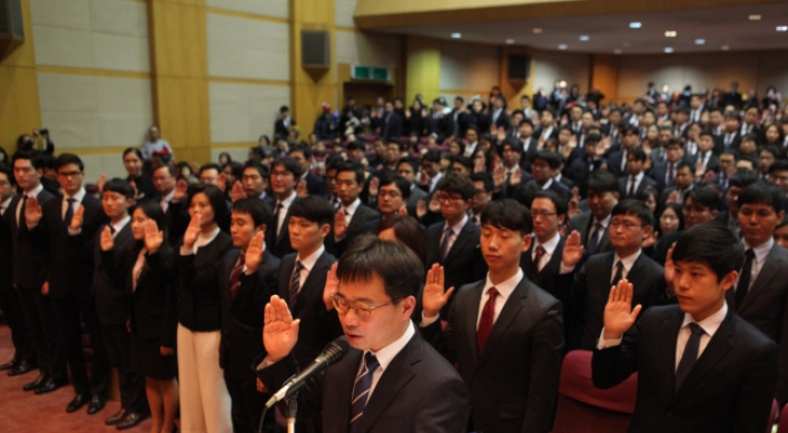 More than 50% of Korea's judicial apprentices without jobs