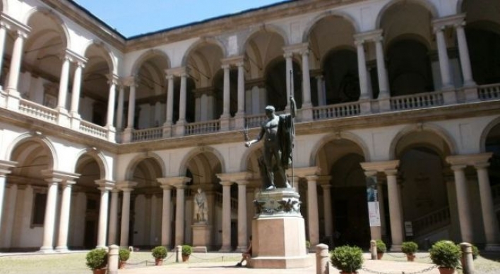 Milan’s Brera protects artworks after humidity system fails