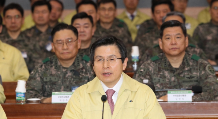 Acting president calls for thorough readiness against potential NK provocations