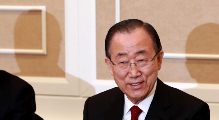 Former UN chief Ban renews his support for constitutional revision