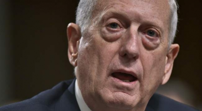 Mattis departs for Korea on first overseas trip aimed at reaffirming alliance