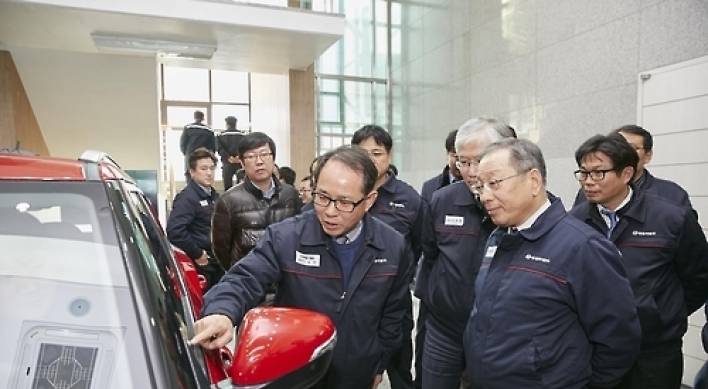 Ssangyong Motor set to introduce world's first touch window system