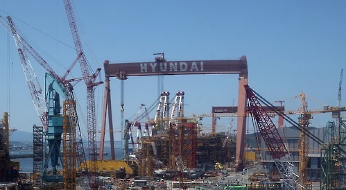 Hyundai Heavy returns to black in 2016 on reduced costs