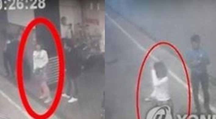 김정남 피살 CCTV “짧은치마 여성” 의문점 ‘증폭’