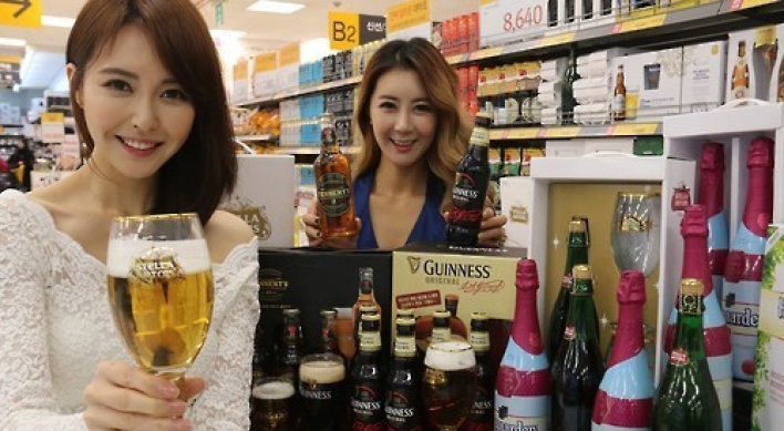 Imported beer popularity soars in Korea