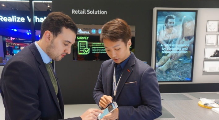 [MWC] Samsung SDS showcases AI-powered training chatbot for retailers