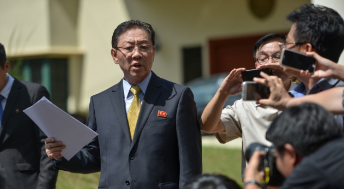 Malaysia expels N. Korean ambassador over Kim probe