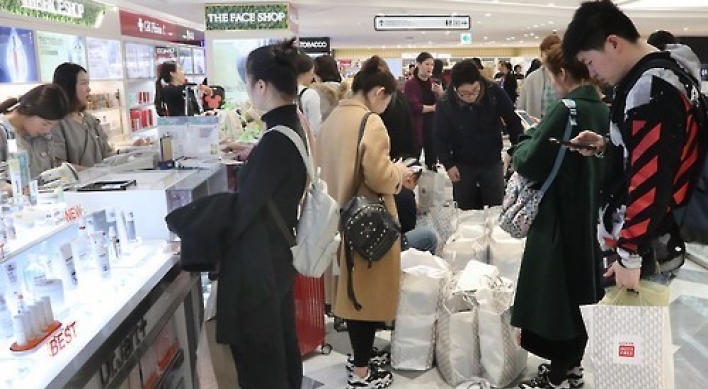 Major duty-free stores yet to be affected by dwindling Chinese tourists over THAAD