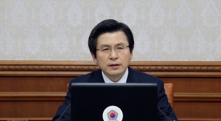 Hwang calls on ministers to ensure stable state management, prepare for presidential poll