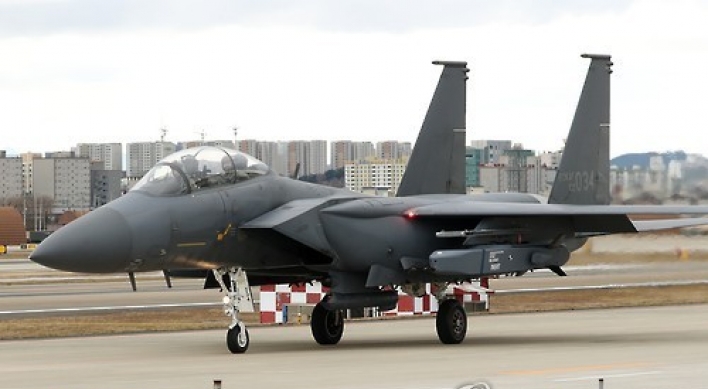 Boeing wins 5-year contract to sustain Korea's F-15K fleet