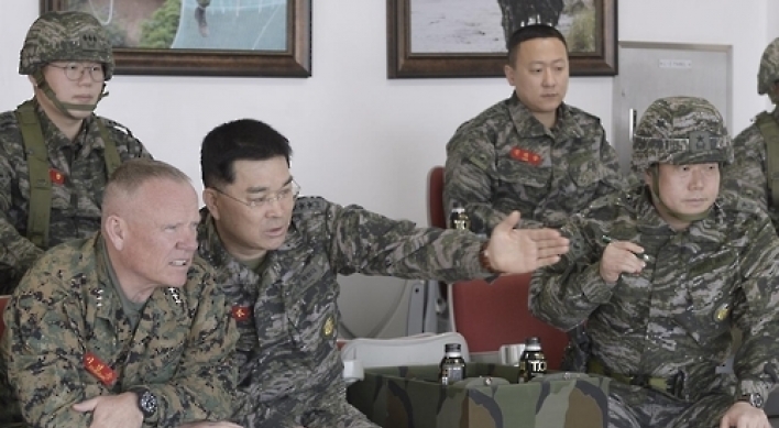S. Korea, US Marine Corps chiefs call for vigilance against N. Korea WMDs