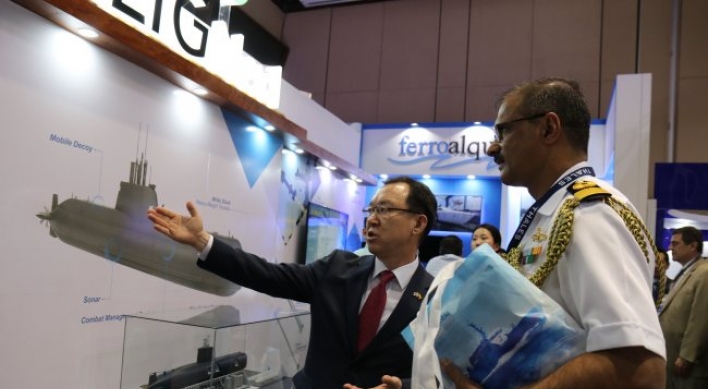 LIG Nex1 attends Colombia defense show