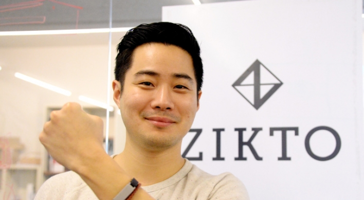 [Health-tech Korea] Adding perks to fitness: Zikto seeks to diversify application of fitness wearables