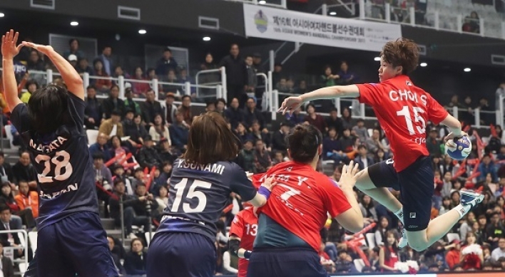 Korean women win Asian handball title