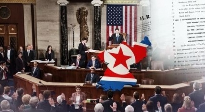 S. Korea hails US House bill on N. Korea sanctions