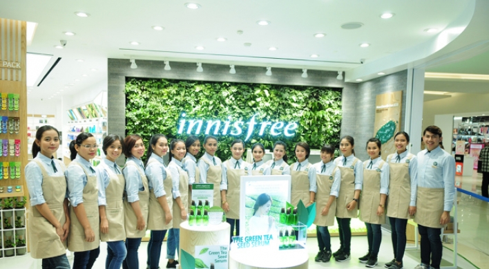 [Photo News] Innisfree opens first store in Indonesia