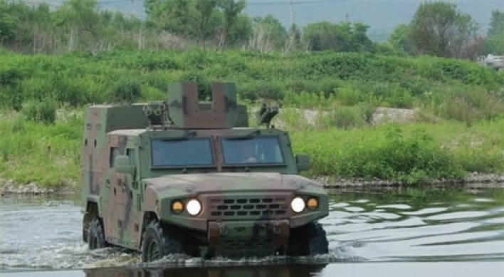 Korean military's new tactical vehicles in field test