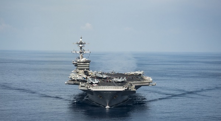 Carl Vinson to arrive next Tuesday: Seoul