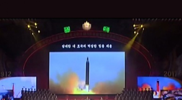 NK unveils footage of simulated missile attack on US