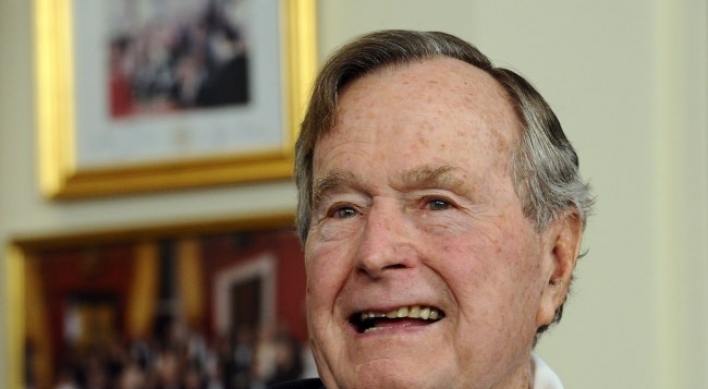 George H.W. Bush hospitalized again