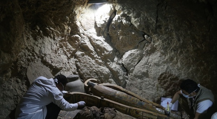 Mummies discovered in ancient tomb near Egypt’s Luxor