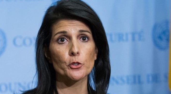 Haley won't rule out strike vs North Korea for nuke testing