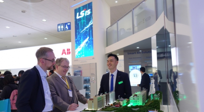 LS displays smart energy solution at Hannover