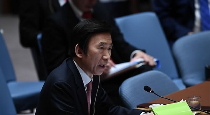 FM Yun calls for tougher sanctions on N. Korea for 'genuine' talks
