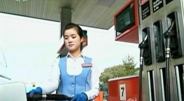 Gas stations operating normally in cities of N. Korea