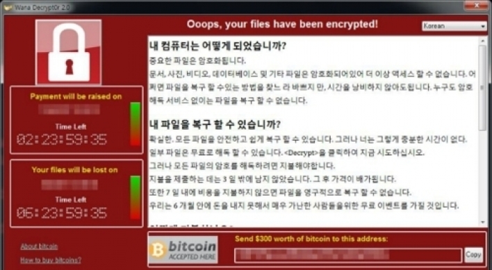 Korea on alert for ransomware attack, some damage reported