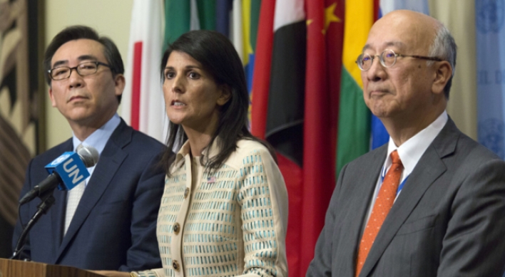 US would talk to N. Korea if missile, nuclear tests stop: Haley