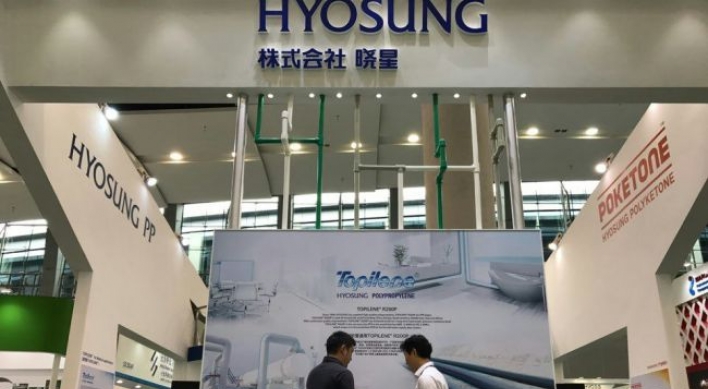 Hyosung promotes polymer brands at Chinaplas expo