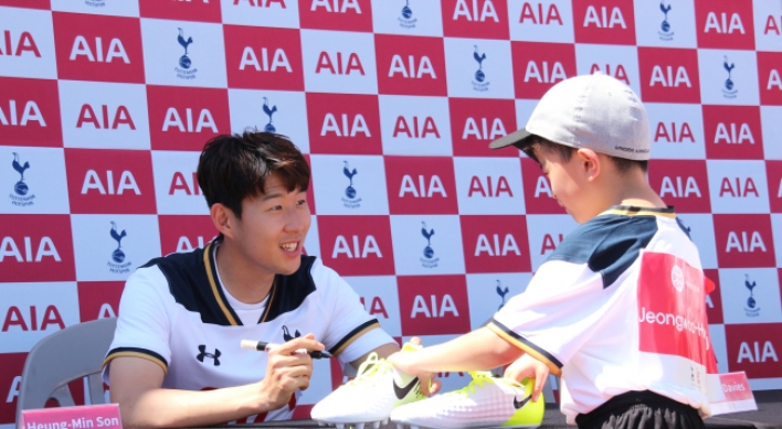 Tottenham players enjoy Korea visit with Son Heung-min