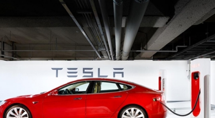 Tesla sets up 1st supercharger in Korea