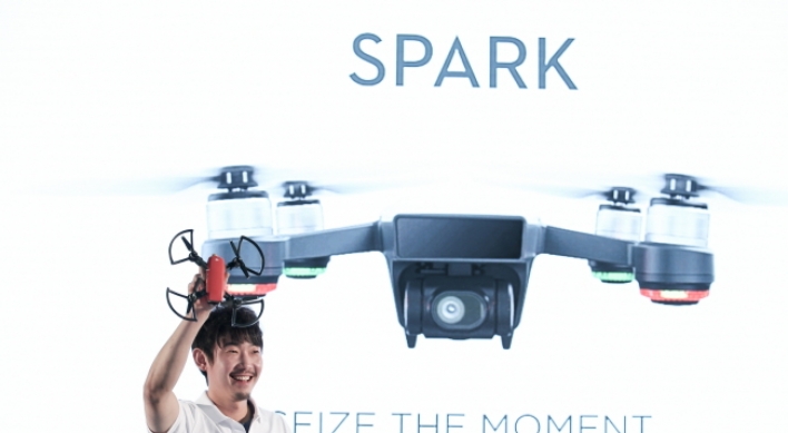 DJI rolls out mini-drone Spark for beginners