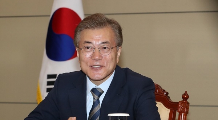 Moon vows to build stronger maritime nation
