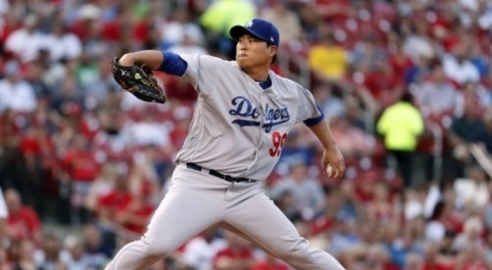 Dodgers' Ryu Hyun-jin solid in return to rotation