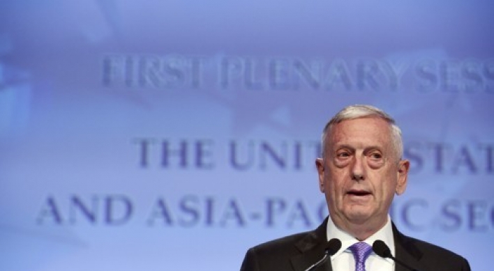 Mattis: THAAD is to address 'real' N. Korea problem