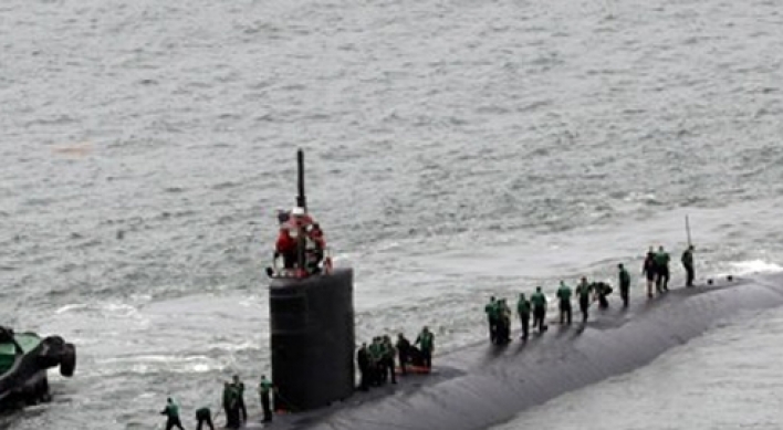 US nuclear-powered attack submarine visits Busan port