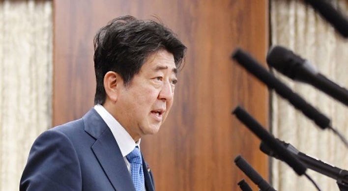 Abe voices hope for future-oriented ties with new Korean gov't