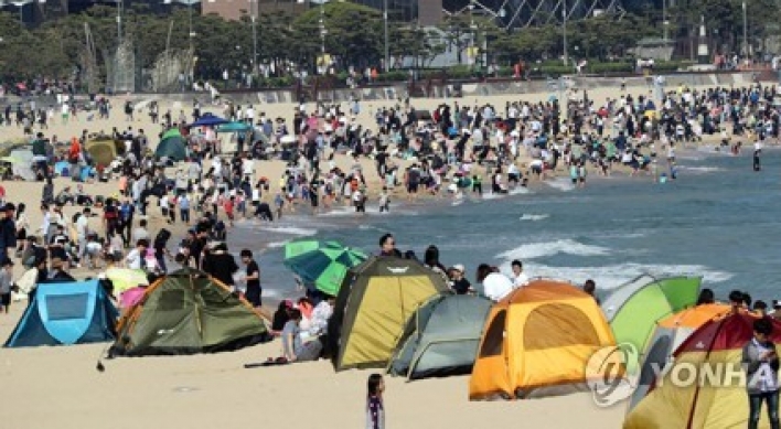 Korea's import of camping products jumps nearly 20%